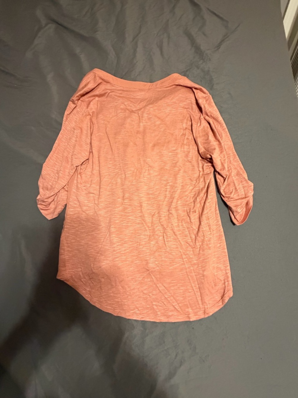 Democracy Coral Lace-Trim Button Tunic - Picture 3 of 4